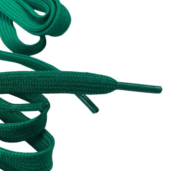Lot of 12 Pairs New 40" Long Kelly Green Athletic Tennis Shoe Laces Shoelaces - Picture 3 of 3